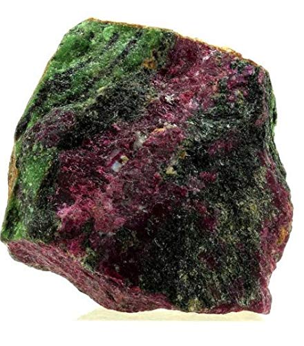 Rubis Zoïsite -5 cm Pierre brute extra pierre de collection Rubis sur Zoïsite (Anyolite) Lithothérapie Pierre Naturelle Minéraux - Pierre brute