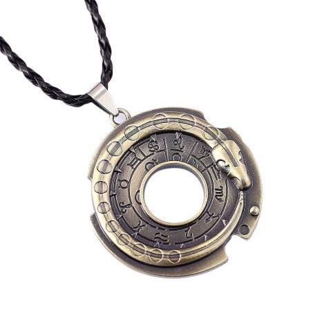 Collier talisman Amulette serpent Ouroboros egyptien