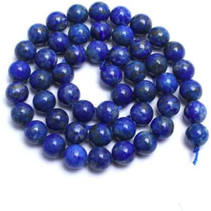 Fil de perles environ 40 cm DIY (LAPIS LAZULI)