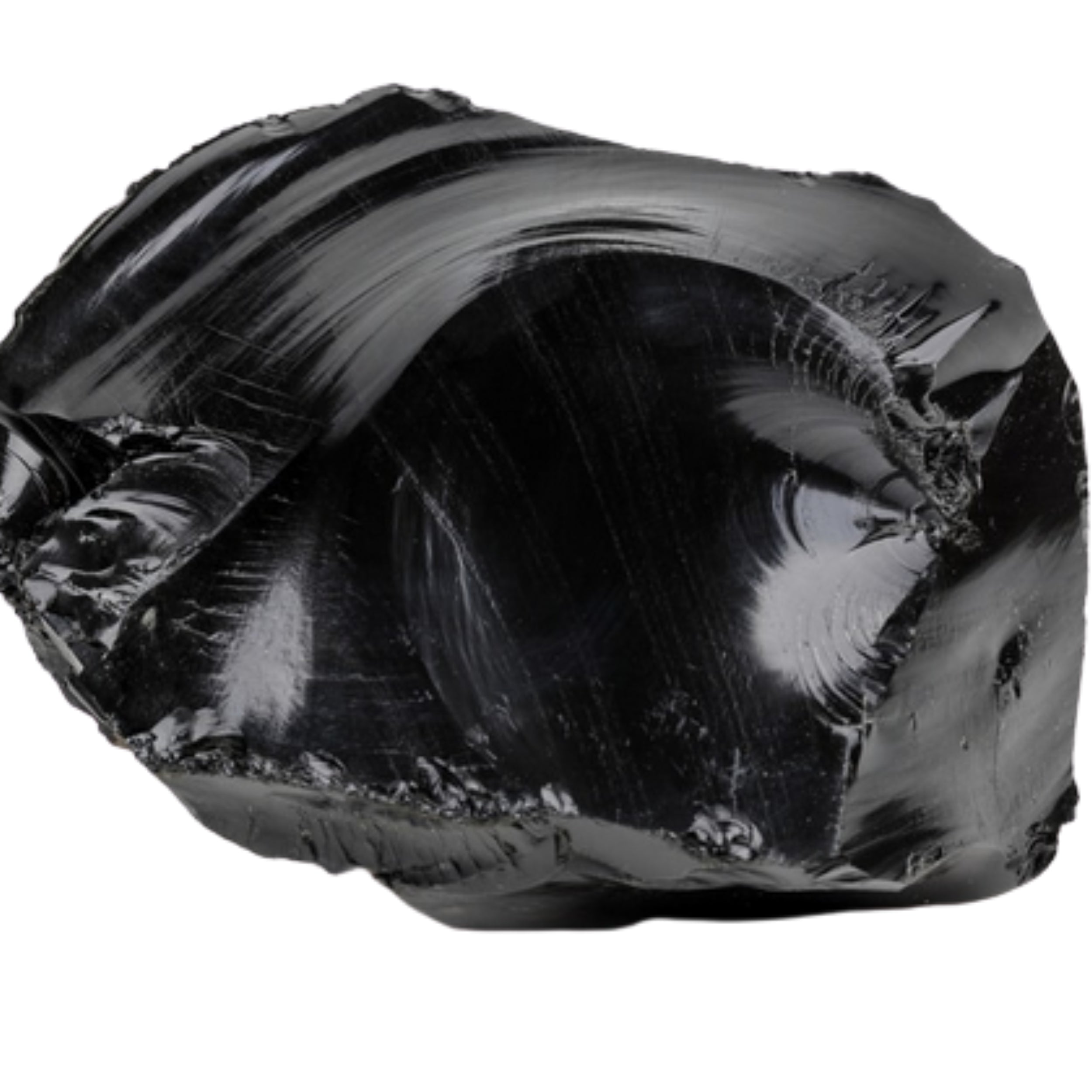 Obsidienne Noire pierre de collection ou de soin envirion 5 cm