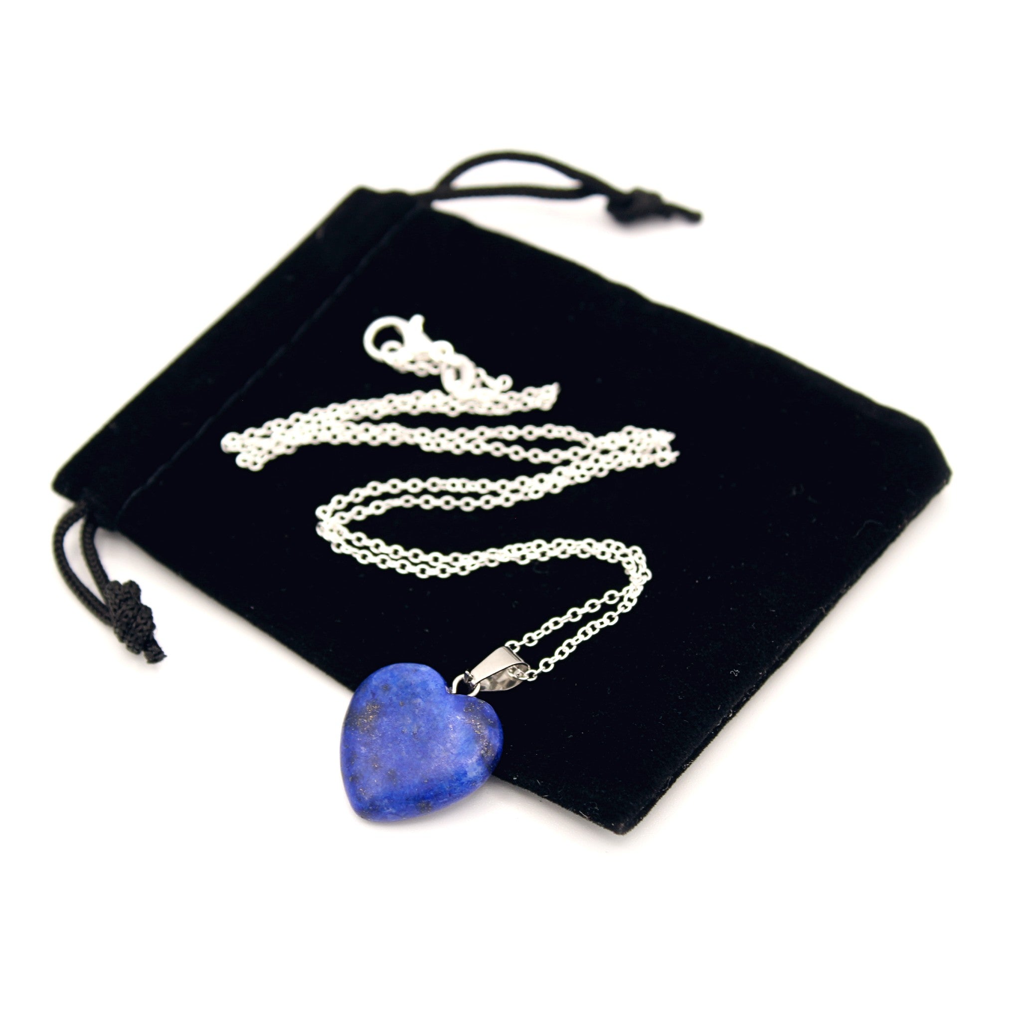 Pendentif Coeur En Lapis Lazuli