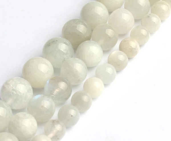 Fil de perles environ 40 cm DIY pierre de lune