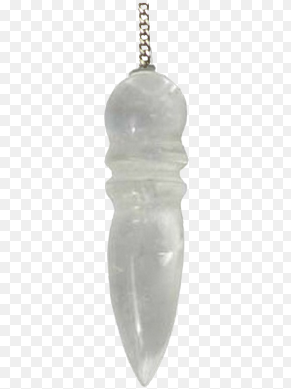 Pendule Egyptien en pierre naturelle Cristal de Roche Pendule Chakra Divinatoire Radiesthésie Esoterisme Pierres Naturelle