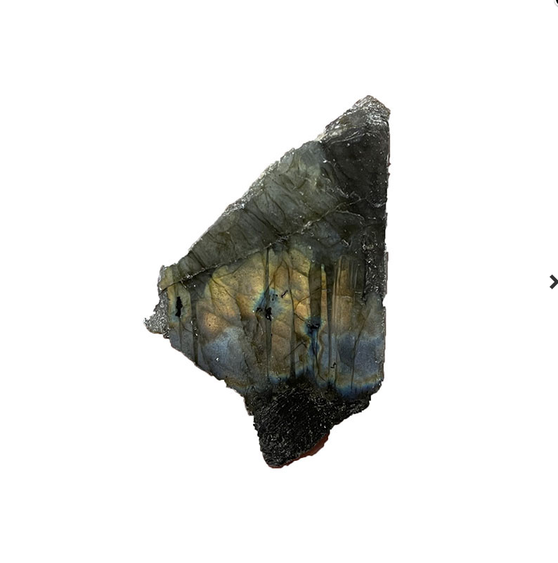 Pierre de Labradorite forme libre bloc à poser ,environ 5 cm, Pierre de protection et Pierre des Thérapeuthes