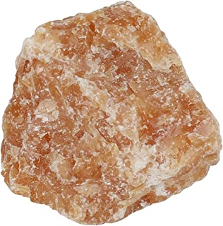 Calcite Orange , pierre naturelle brute pour collection et soin