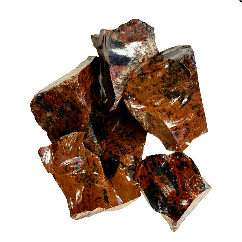 Obsidienne Acajou des USA pierre naturelle brute pour soin ou collection …