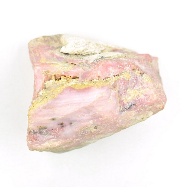Opale Rose provenant du Pérou ,pierre naturelle brute pour soin ou collection
